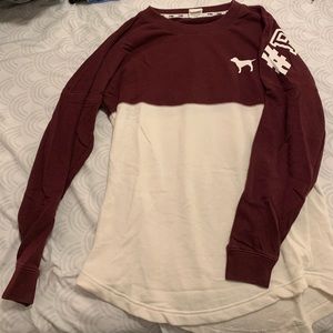 PINK crew neck sweatshirt